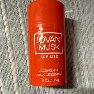 Jovan Musk Men Alcohol-Free Deodorant Stick - Orange